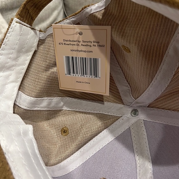 KAPPA ALPHA THETA CORDUROY BASEBALL HATS - NWT - Picture 6 of 7